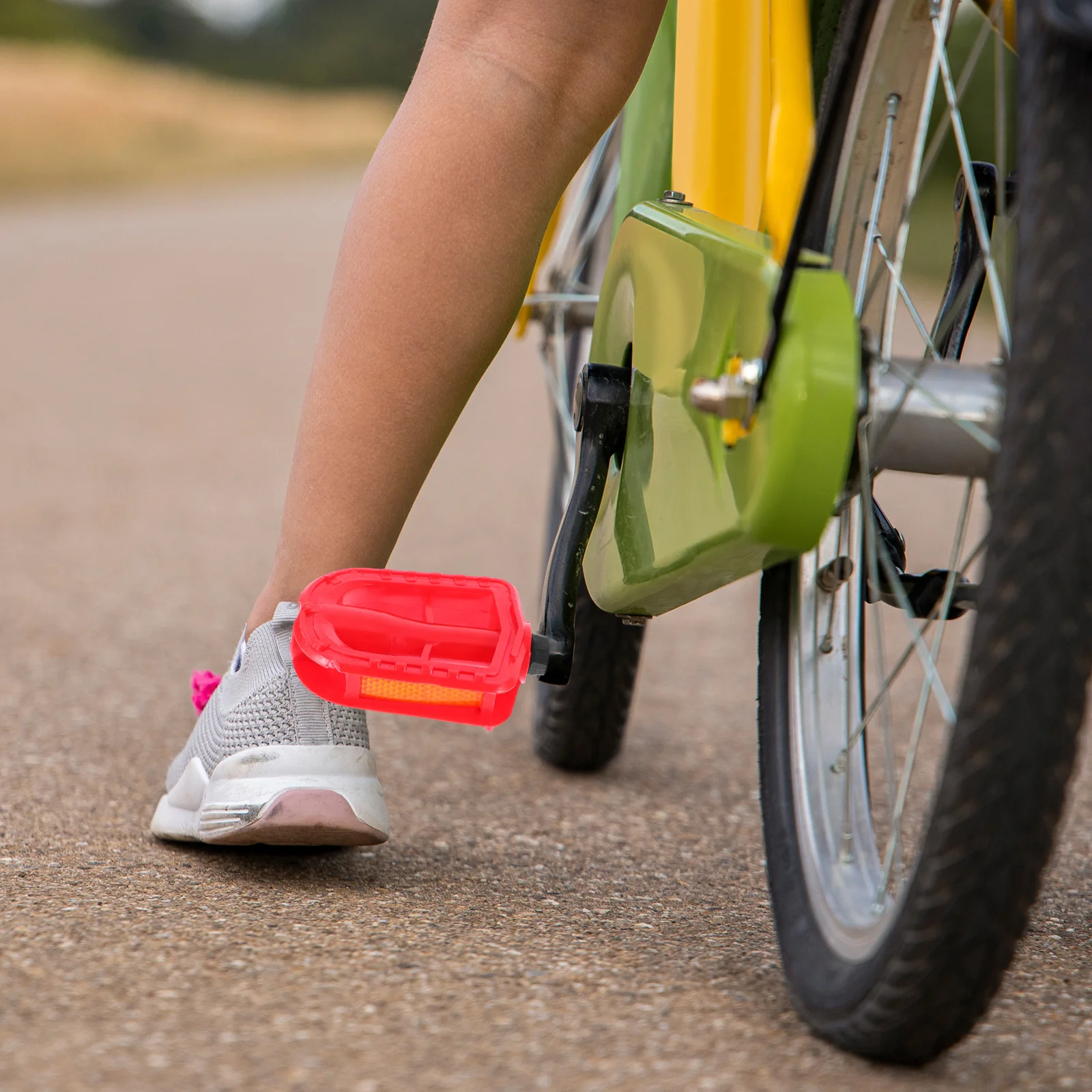 

Пара педалей для горного велосипеда, красные, противоскользящие, для шоссейного велосипеда, для комфортной езды на длительные дистанции, педали для велосипеда