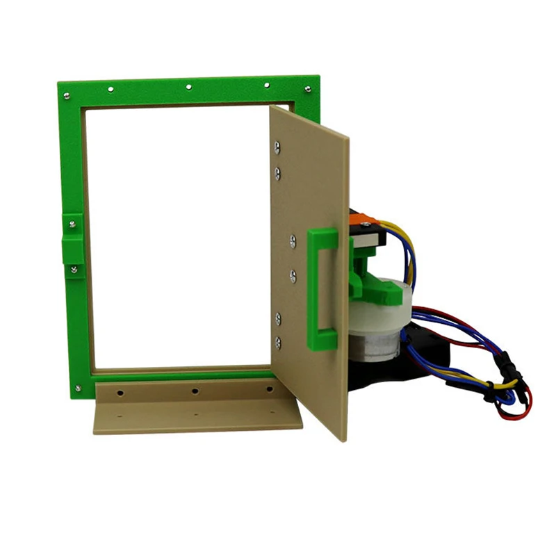 Science Toy Technology Gadget Electric Door Model Physics DIY 3D Puzzle Learning Educational Toys for Student