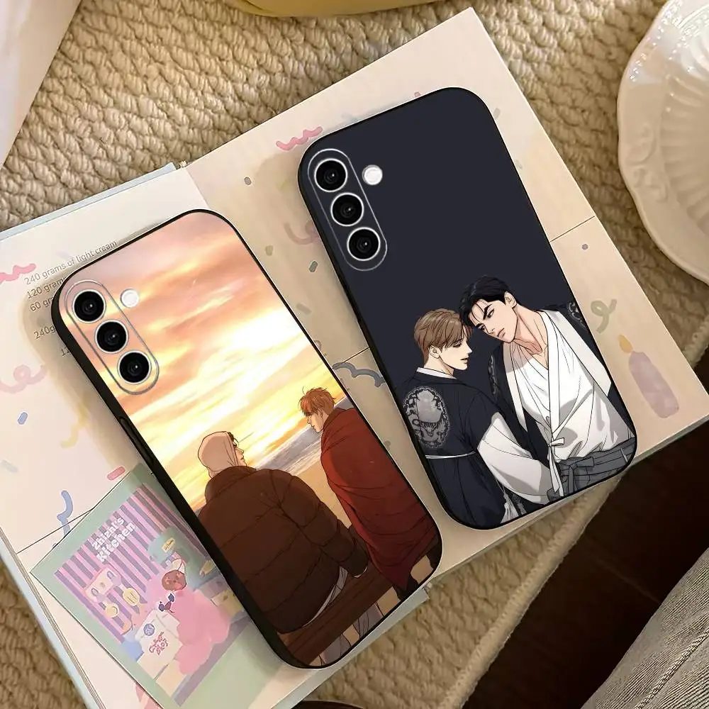 Comic Dan-joo Jaekyung Jinx  Phone Case For Samsung Galaxy A73,A72,A71,A70,A53,A52,A51,Others Soft Black Cover
