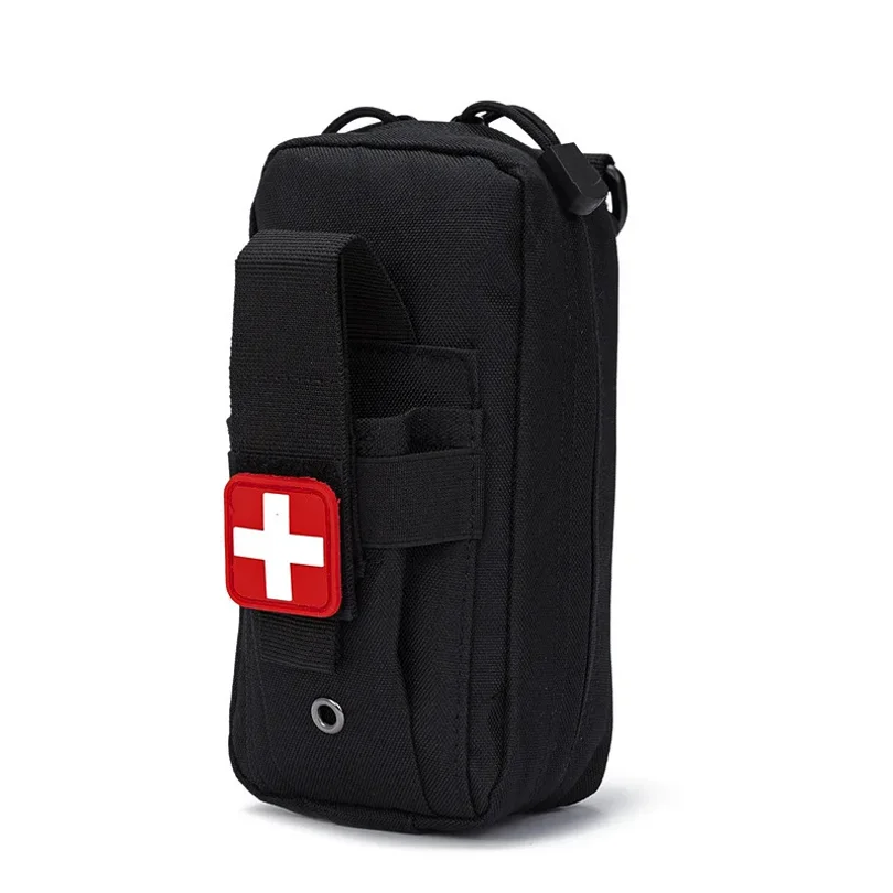 1pcs ใหม่ยุทธวิธี First Aid POUCH กระเป๋า Tourniquet กรรไกรผ้าพันแผลสําหรับการบาดเจ็บฉุกเฉิน COMBAT ยาขายส่ง
