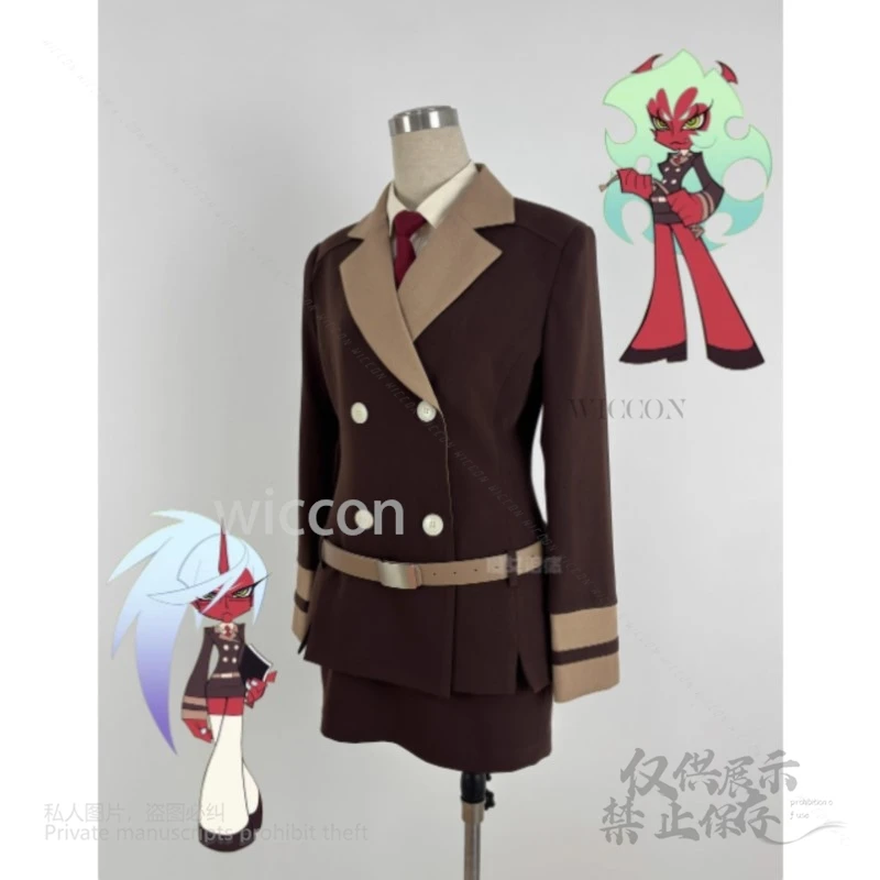 Аниме Scanty and Knee Socks, сексуальный костюм для косплея, униформа, ролевая игра, трусики и чулки, реквизит для гольфа, женские парики, вечеринка на Хэллоуин