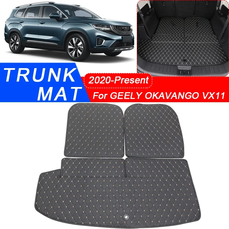 

Custom Car Trunk Main Mat For GEELY OKAVANGO VX11 2020-2025 Waterproof Anti Scratch Non-slip Protect Cover Auto Accessory