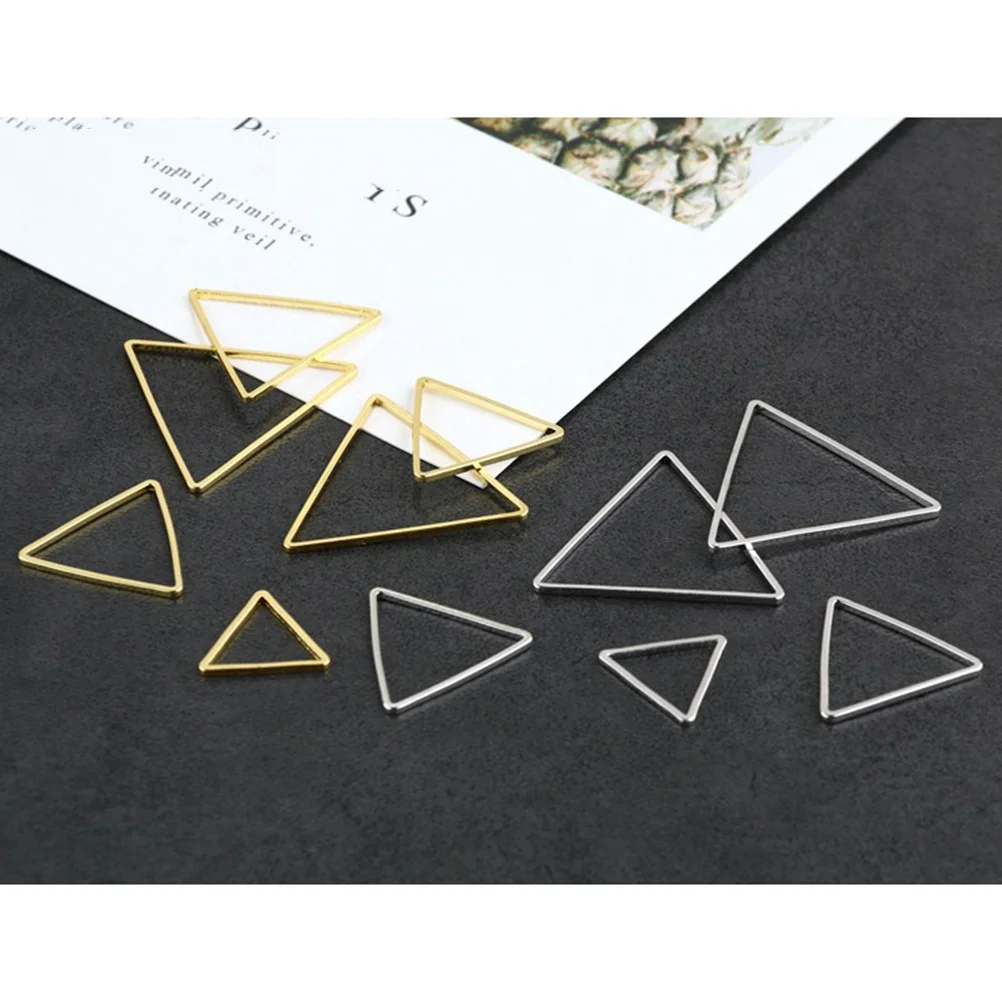 

Набор из 60 шт. металлических подвесок для серег в золотистых тонах, декоративные элементы для рукоделия, аксессуары для изготовления украшений, подарок для женщин