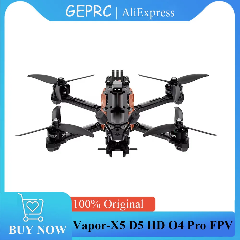GEPRC Vapor-X5 D5 HD O4 Pro FPV Drone 5Inch O4 Air Unit VTX RC Quadcopter 4K120fps Recording Freestyle Drone Brand New