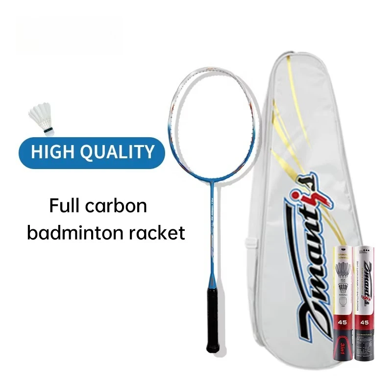 

Индивидуальная ракетка для бадминтона из углеродного волокна для занятий спортом в помещении, легкий дизайн