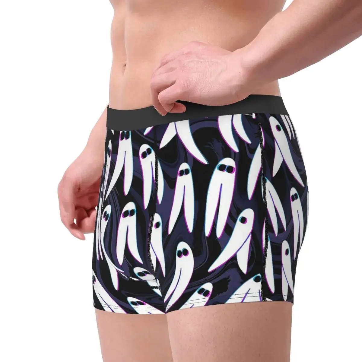 3D Three Dimensional Fresno Night Crawlers Underpants Homme Panties Male Underwear Ventilate Shorts Boxer Briefs