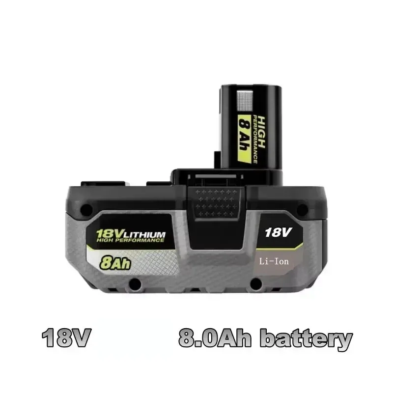 2026New RYOBI 18V Powerful Lithium Battery 6.0AH 8.0Ah P104 P105 P107 P108 P109 Low Self Discharge Compatible with All 18V Tools image 3