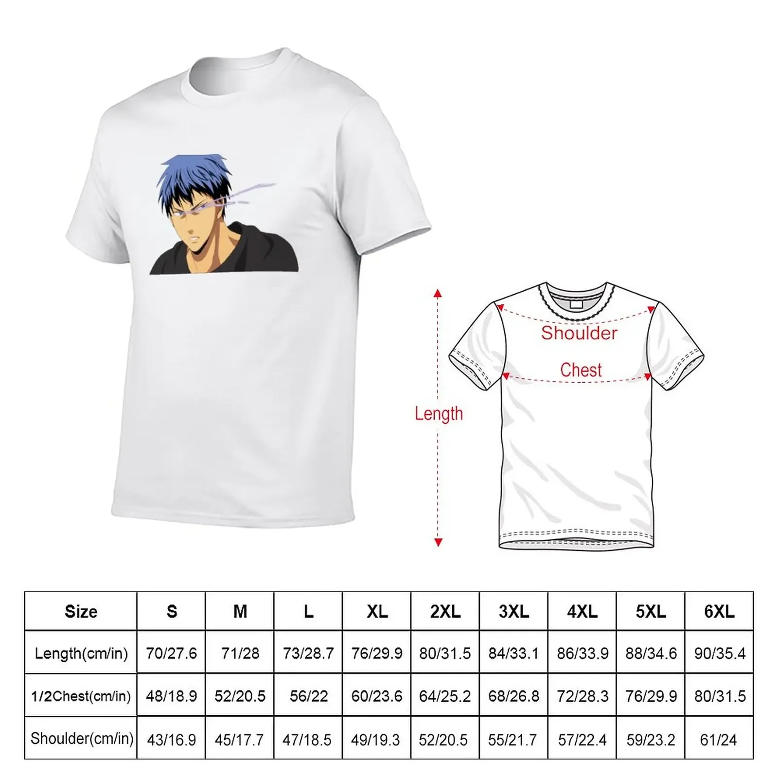 Aomine in the zone T-Shirt blacks new edition customizeds men t shirt