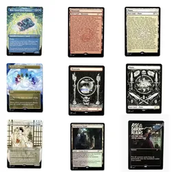 Holo SLD Magical Proxy Game Black Top Quality Proxy Playing Cards heliod Gathering Board Game Trading Cards Proxy