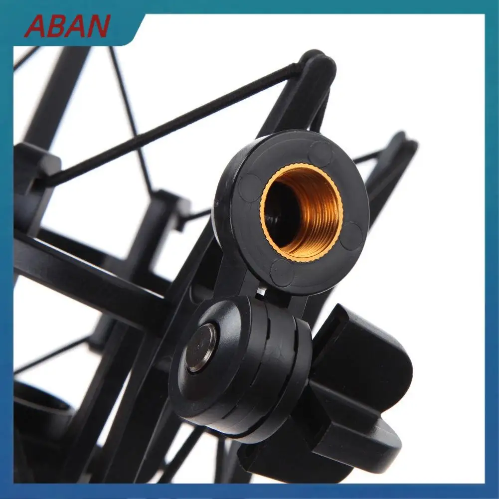 ABAN 2X Professional Microphone Mic Shock Mount With Shield Articulating Head Holder Stand Bracket For Studio Broadcast