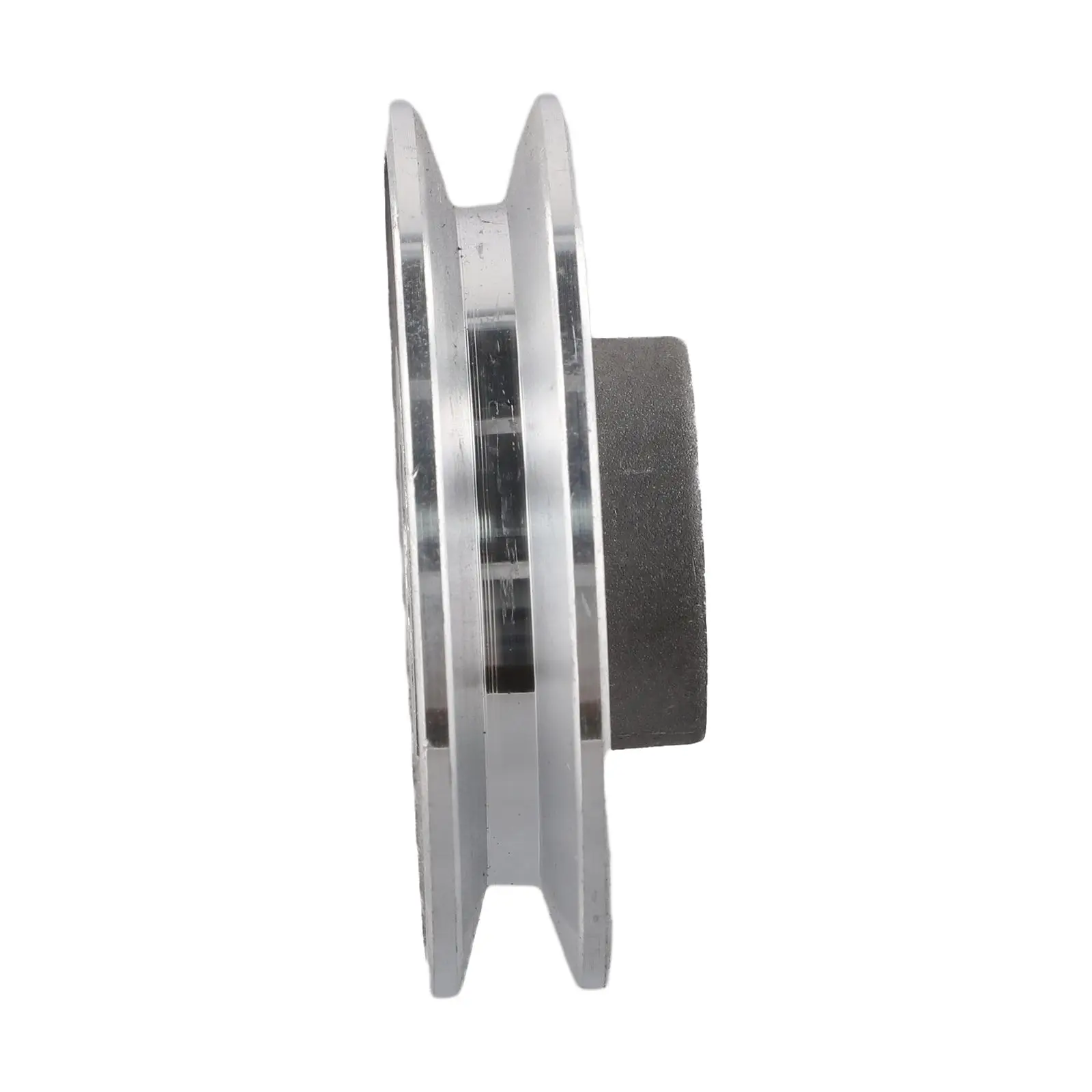 Motor and Air Compressor Compatible A-Belt Pulley with Single Groove Aluminum Build for Dependable Performance in Workshops