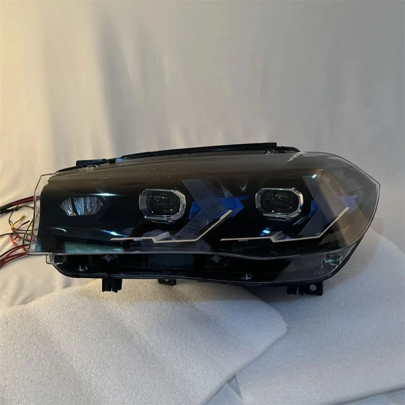 

X5 F15 14-18 Headlight Assembly Retrofit Light Emitting Diode Headlight Steering Signal Daytime Running Lights