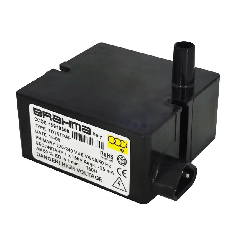 2026 RIELLO RS34/44 burner Spare Parts of BRAHMA Ignition Transformer Type:TD1STPAF