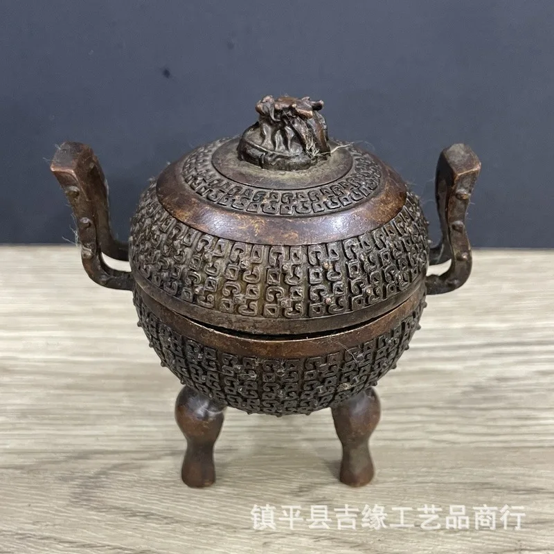 Treasure Three-Legged , Antique-Style Aromatherapy , Vintage Home Decor Craft Ornament, Incense Burner for I
