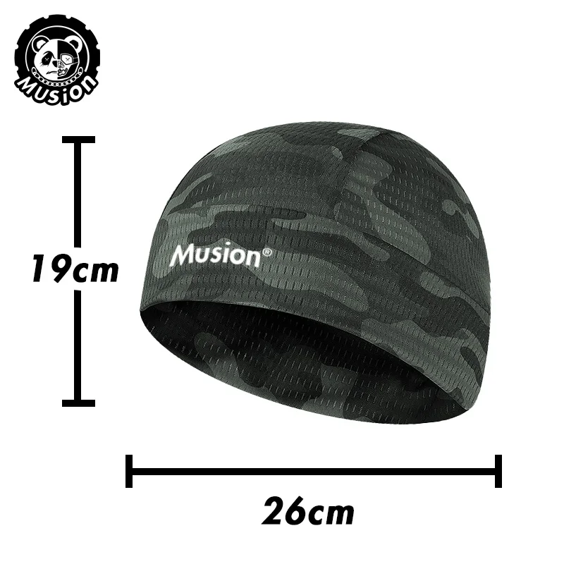2024 Musion Original Design Motorcycle Helmet Inner Cap Head Cover Hat Sweat absorbing High-stretch Outdoor Sweat-absorbent Hood