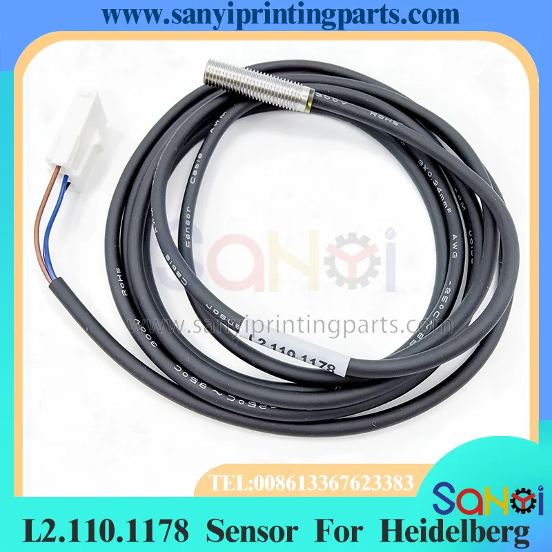 L2.110.1178 Ink Fountain Proximity Sensor Mechvon For Heidelberg 74 102 Offset Printing Press