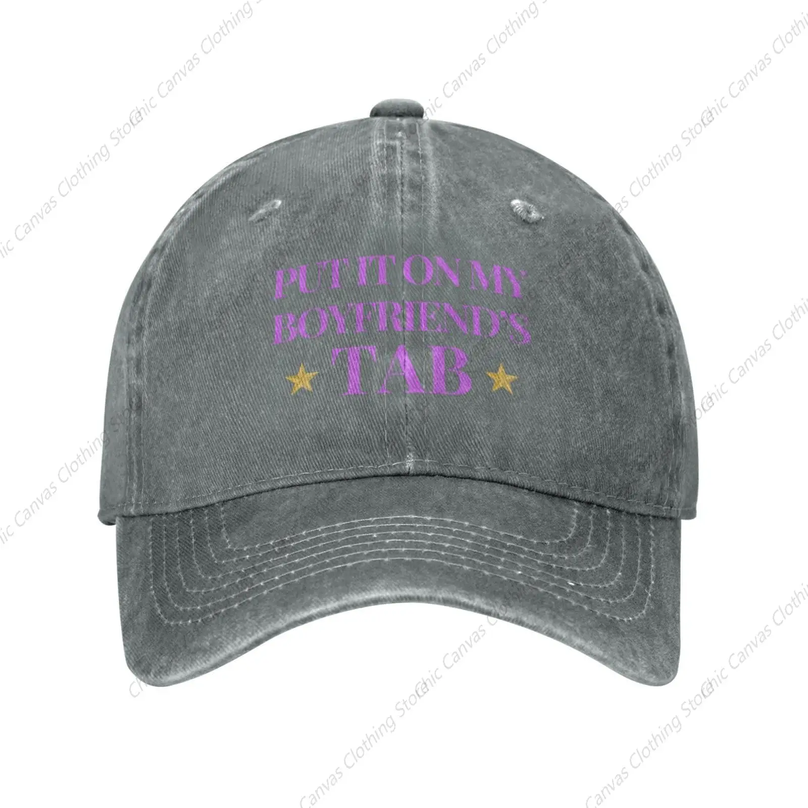 

Put It On My Boyfriend'S Tab Hat Fashion Trucker Hat Funny Gift Mesh Hat Fun Humor Baseball Cap Outdoor Sports Hat For Women Men