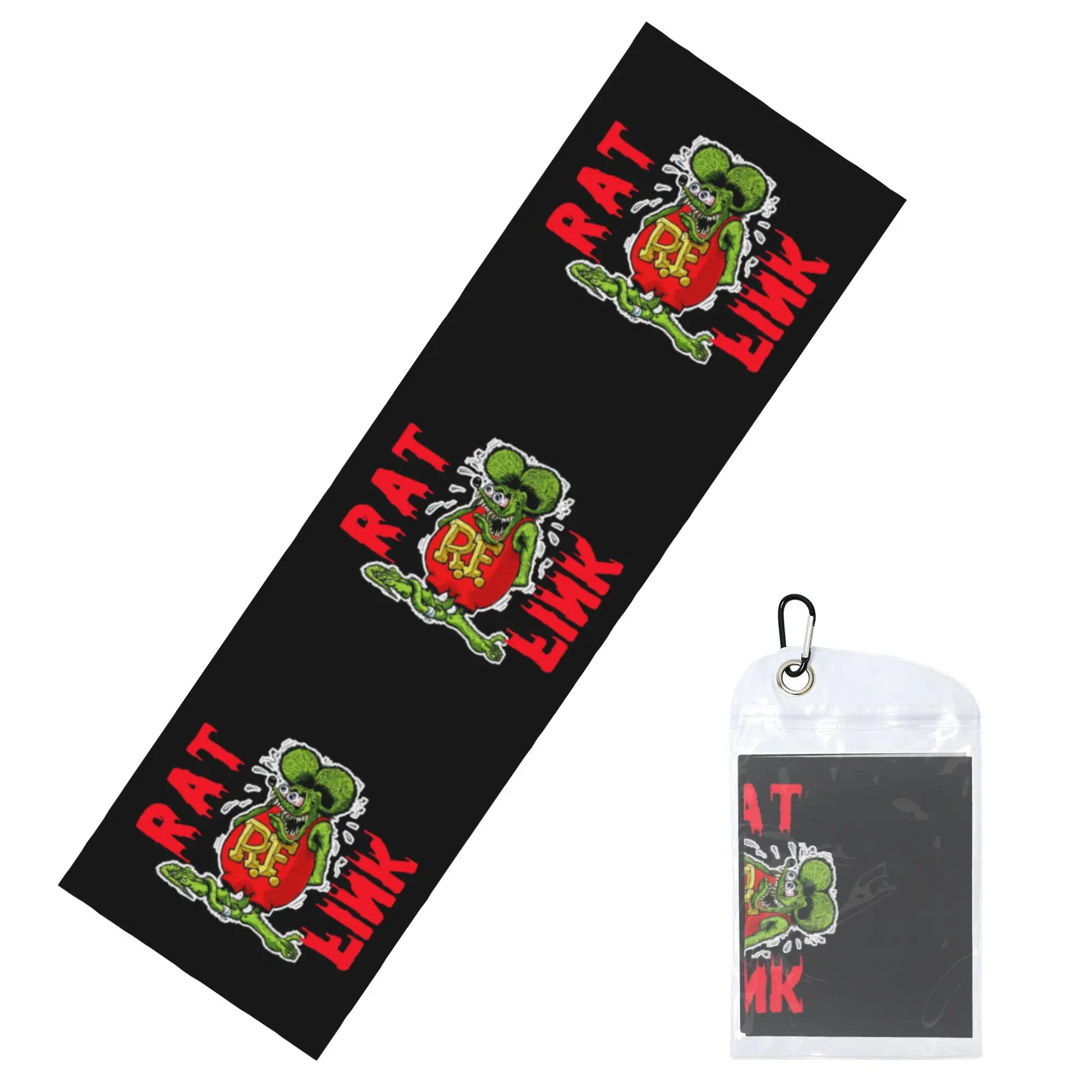 Rat Fink Cold Exercise Towel Comic Cartoon Yoga And Fitness Running Outdoor Activities Travelling Swimming Camping Towels