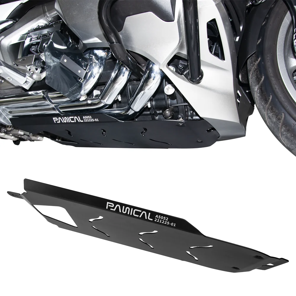 Panical For Honda Gold Wing GL1800 GL1800B F6B 2018-2024 Belly Pan Engine Bottom Protection Plate Guard Aluminum Alloy