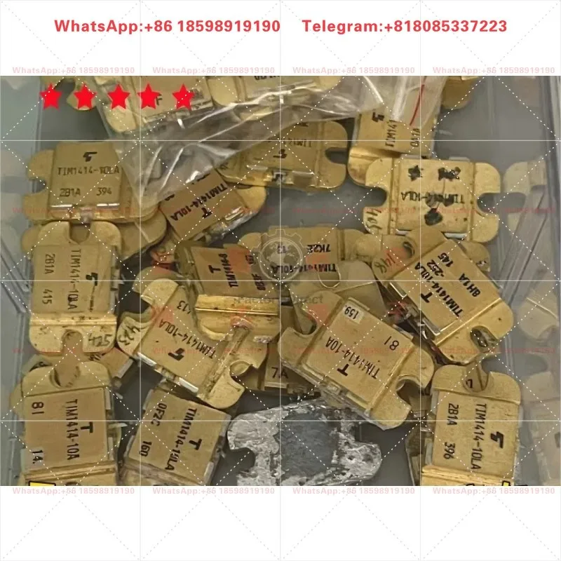 (Old is not brand new)    FLM0910-25F TIM0910-8 High frequency transistor RF power transistor module capacitor resistor