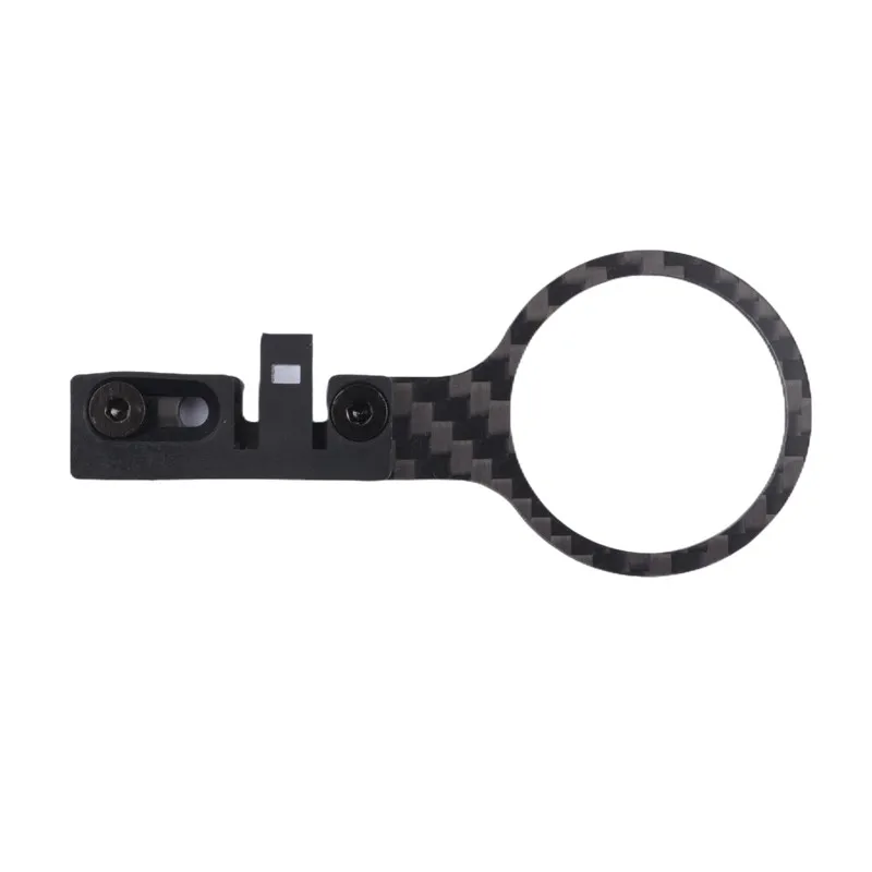 Di2 Controller Bracket EW90A EW90B Carbon Fiber Nylon Inner Diameter 28.6mm 31.8mm 1PCS 0 ° Bracket For Shimano EW90A/B