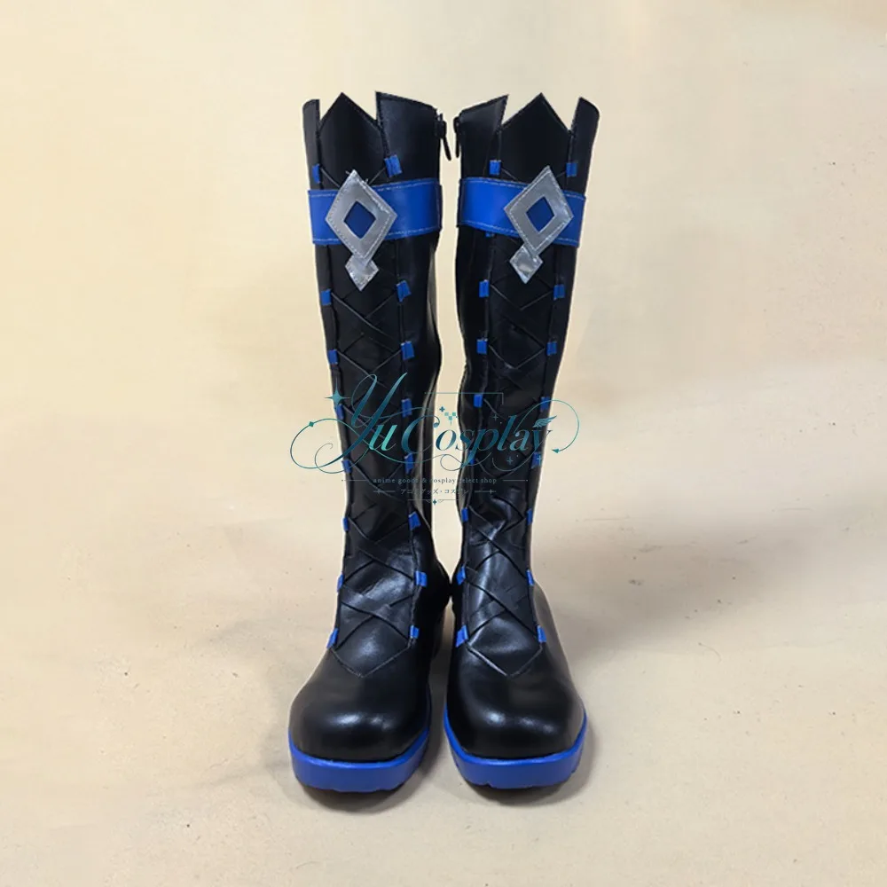 Anime Game Houkai Gakuen Akuria Helop Cosplay Shoes Female Character Footwear Sci Fi Style for Gaming Festival and Stage Show