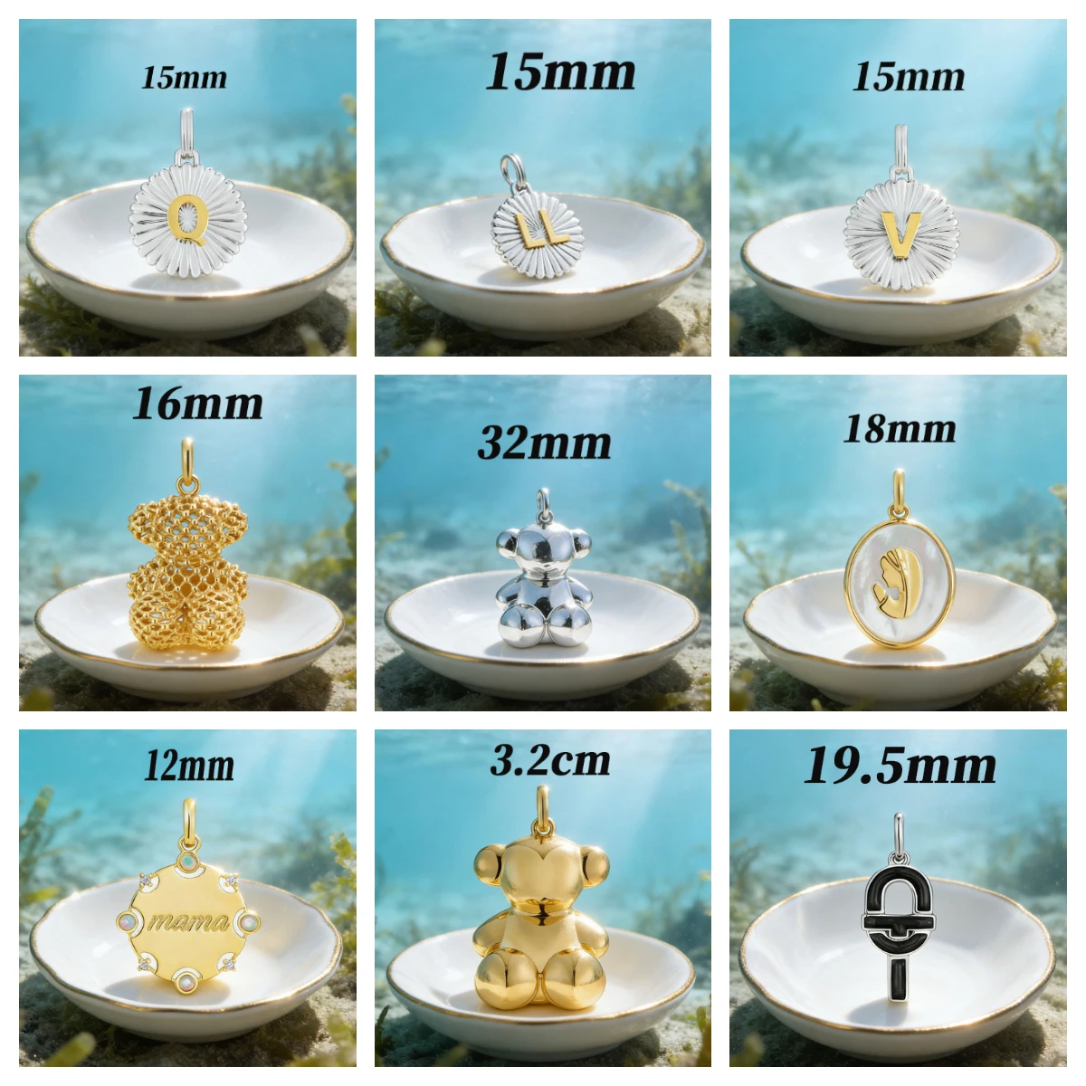

2026 New High-Quality Bear-Shaped Pendant, Suitable as a Holiday Gift, Ideal for Spanish Lovers (Link 7)