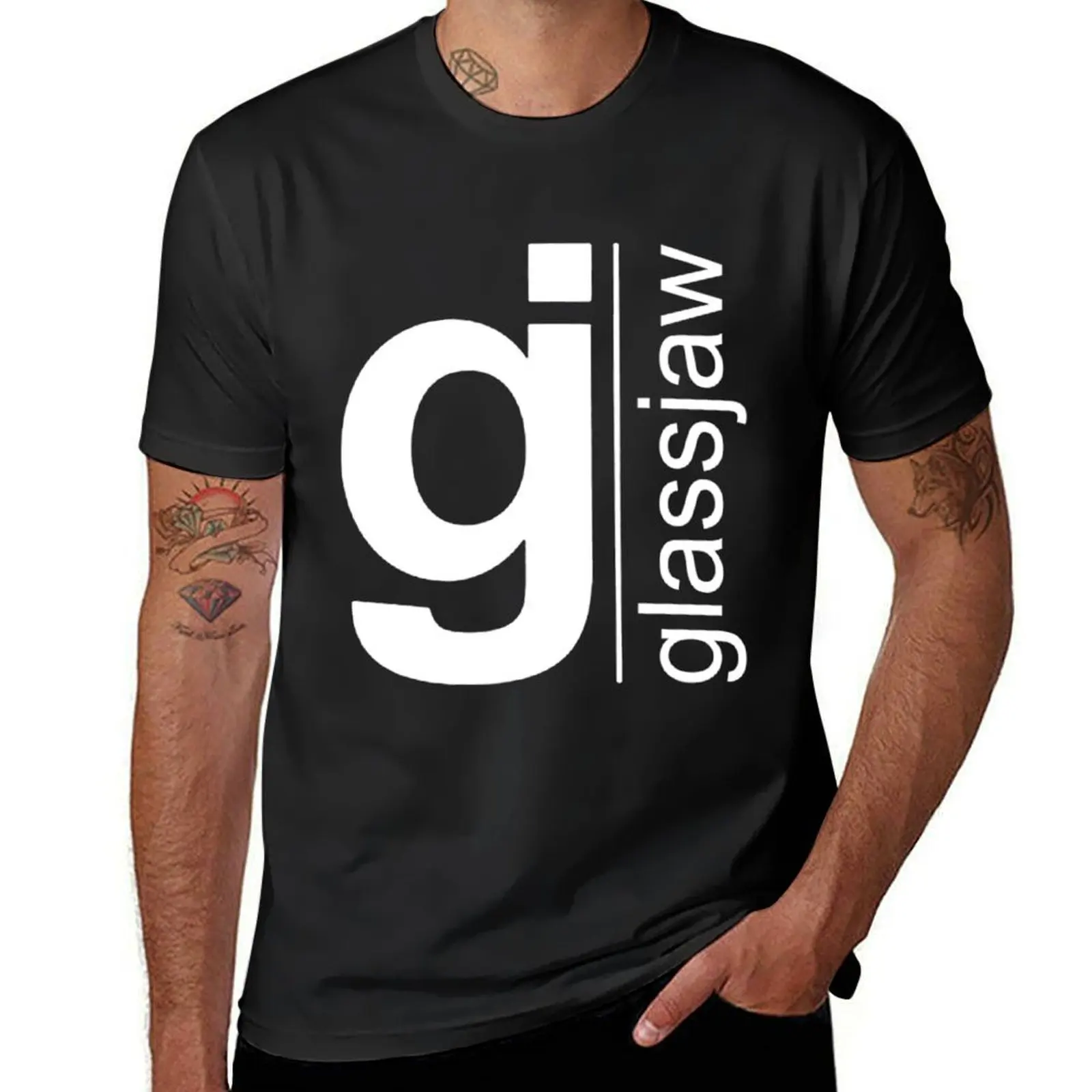 Glassjaw T-Shirt korean fashion sweat mens clothes