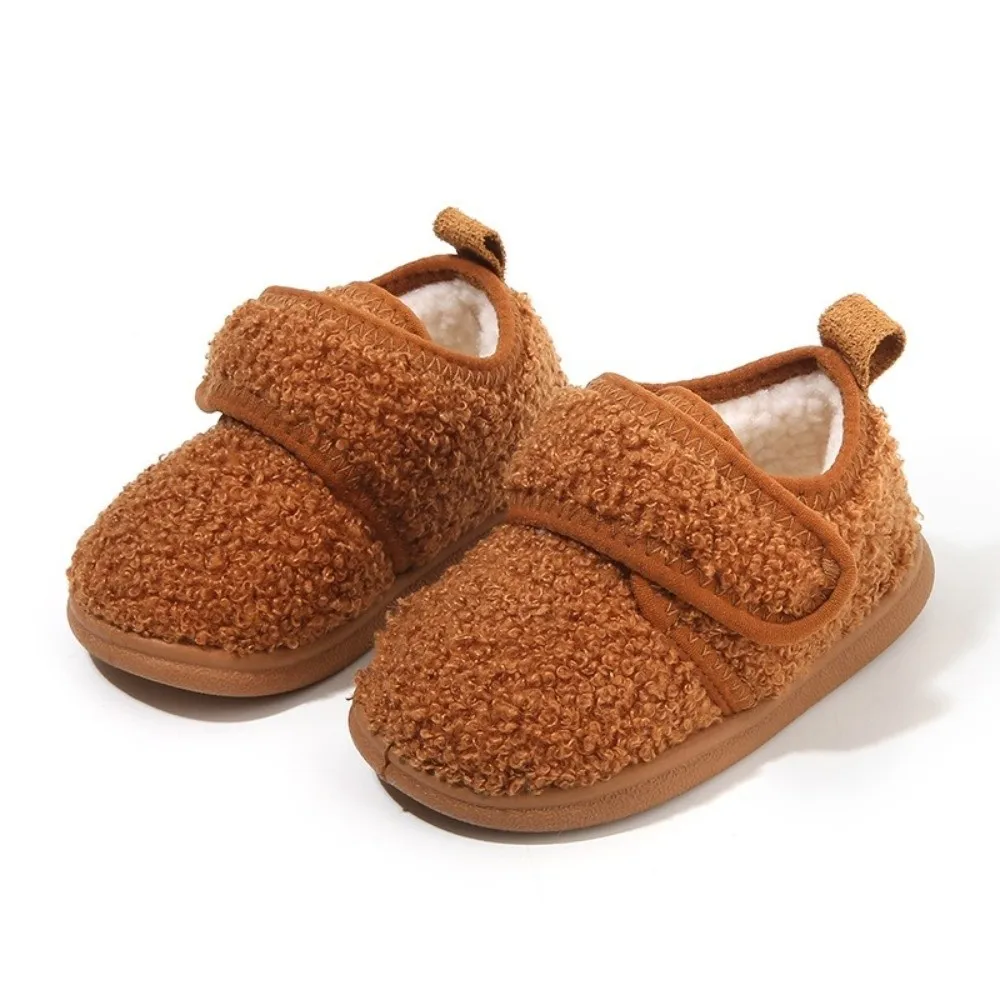 أحذية ثلج شتوية متينة وناعمة ومضادة للانزلاق وبطانة للأطفال الصغار أحذية للأطفال الرضع #3