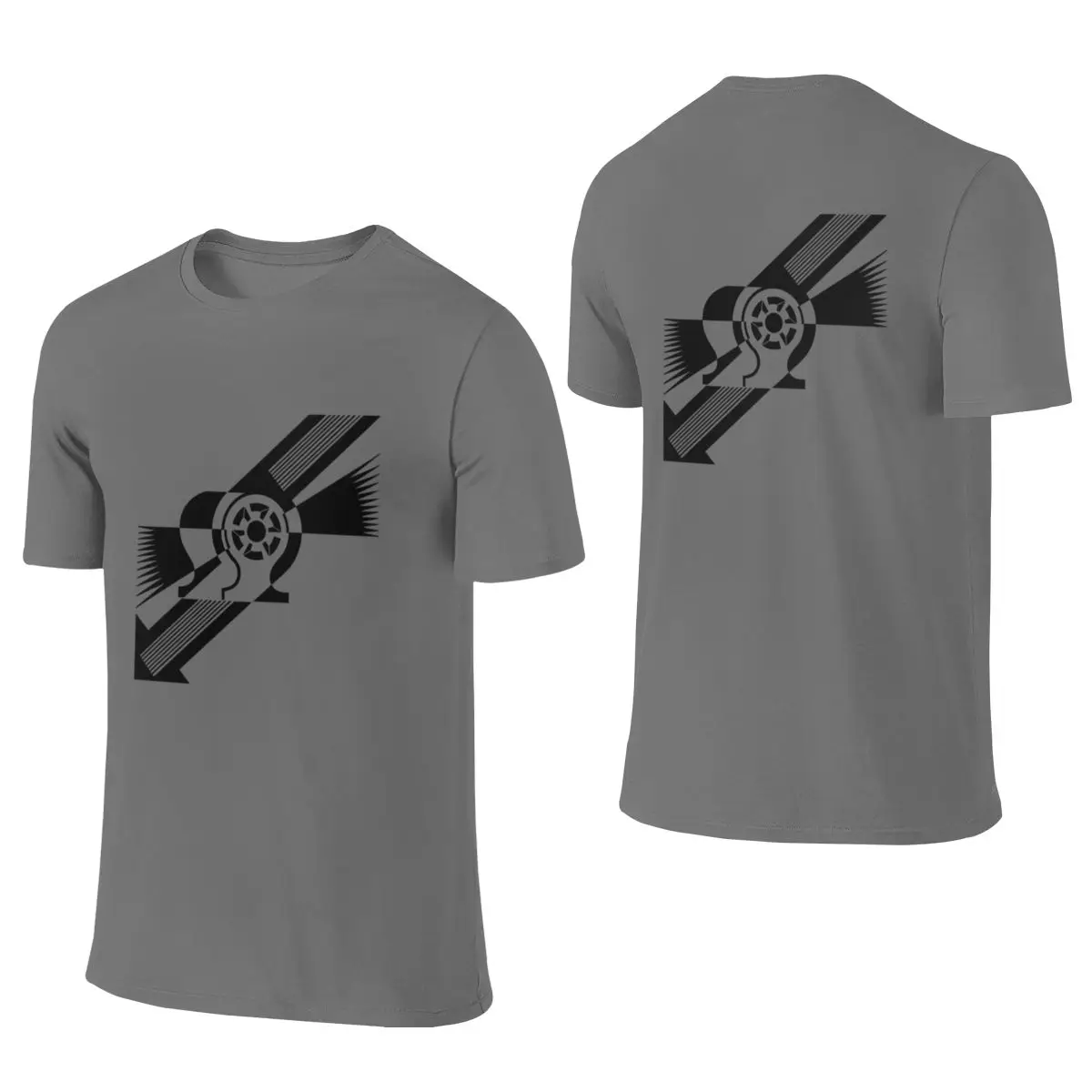 New Order Procession Smooth Reversible T-shirt Distressed Retro Light Color Schemes Men's T-shirts