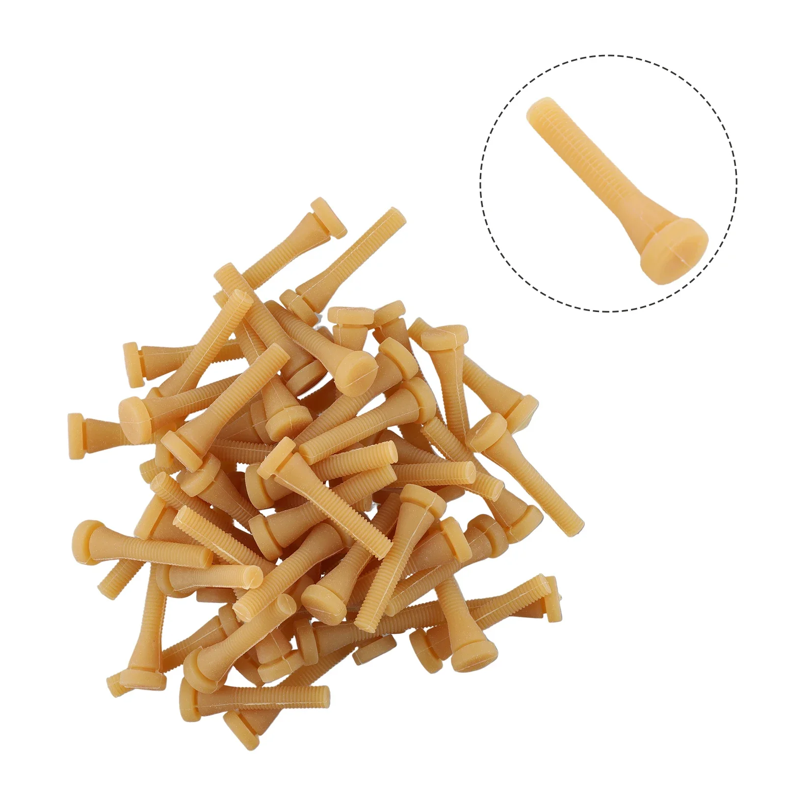 Chicken Plucker Accessories Upgrade Your Poultry Feather Removal Process with 60 Easy to Clean Rubber Finger Tools!