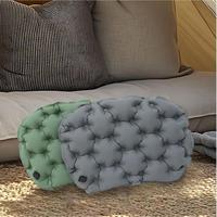 36x28x5cm Air Cushion Pillows Outdoor Camping Sleep Cushion Folding  Portable Lightweight and Waterproof Air Cushion