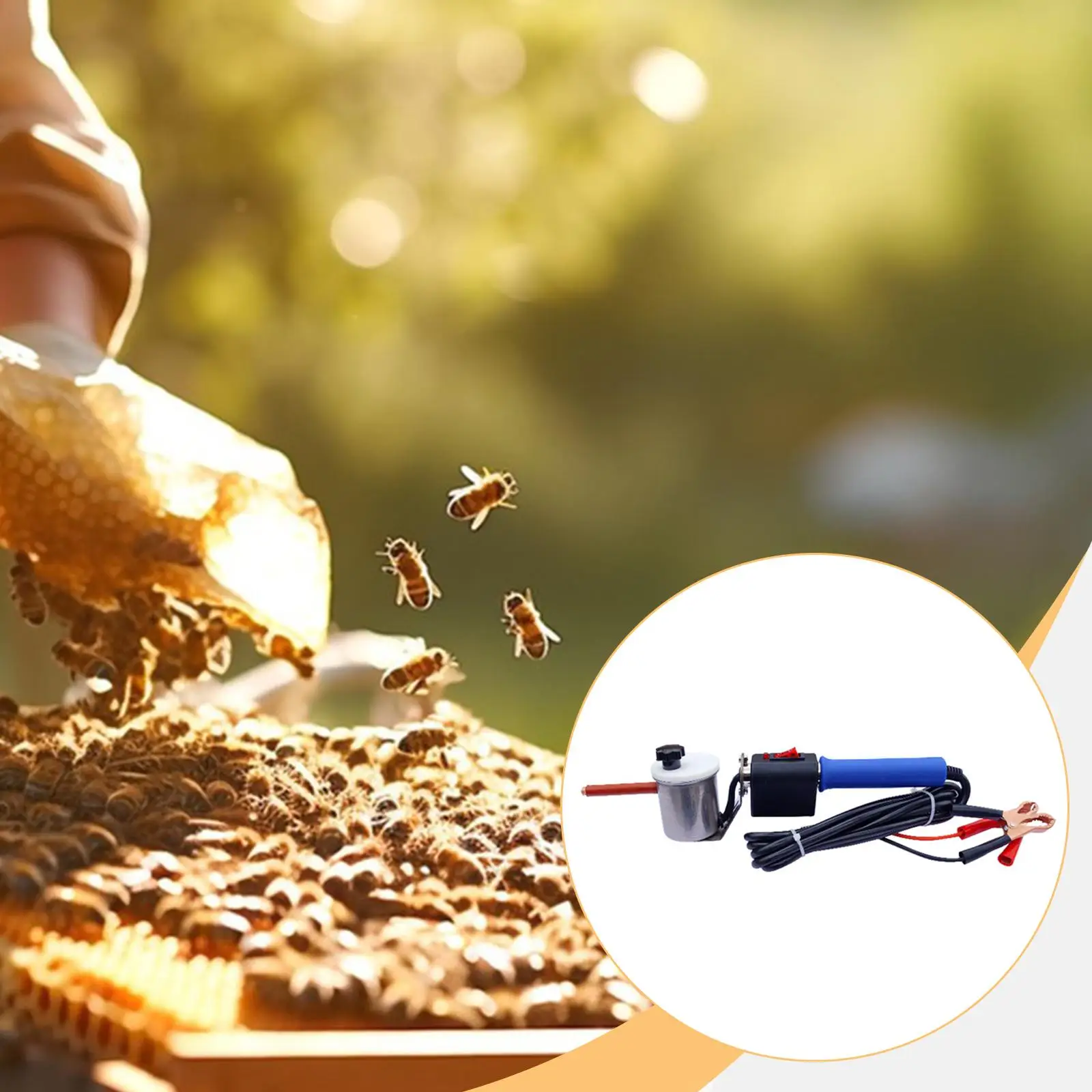 

Выпарник Oxalic, профессиональный портативный легкий универсальный ручной инструмент для обработки пчелиных клещей, туманная машина, курильщик с подогревом