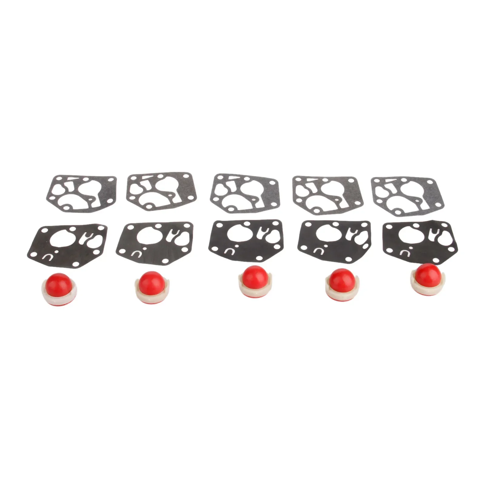 Juntas de diafragma de carburador de 15 unids/set con bombilla de imprimación 795083 495770 aptas para Briggs & Stratton 494408 694394 aptas para Tecumseh