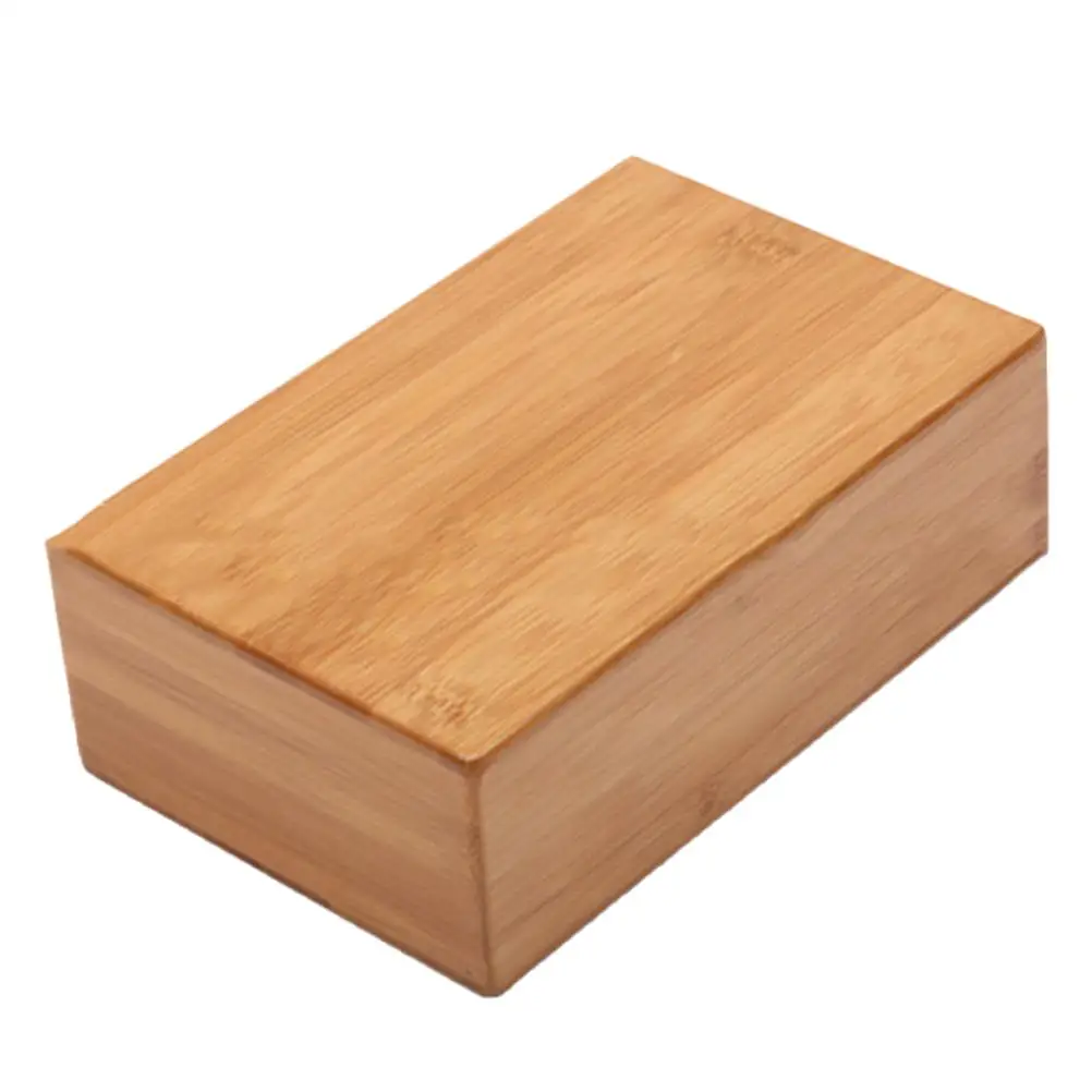 

Blocks Bamboo Training Durable Safe Material Meditation Exercise Auxiliary Tool Improves Balance Strength