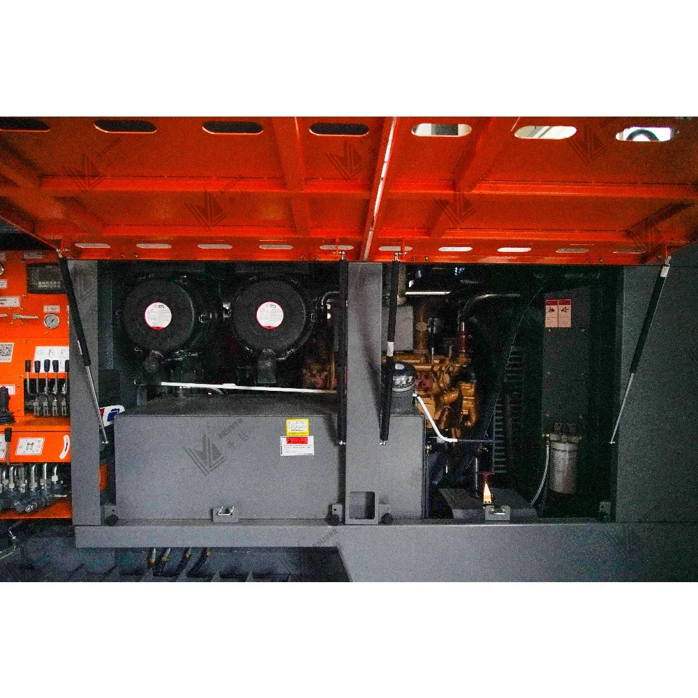 Factory Wholesale 8-35bar Air Compressor for Water Well Drilling Rig Brand New Diesel Screw Compressor Hot Sale in China