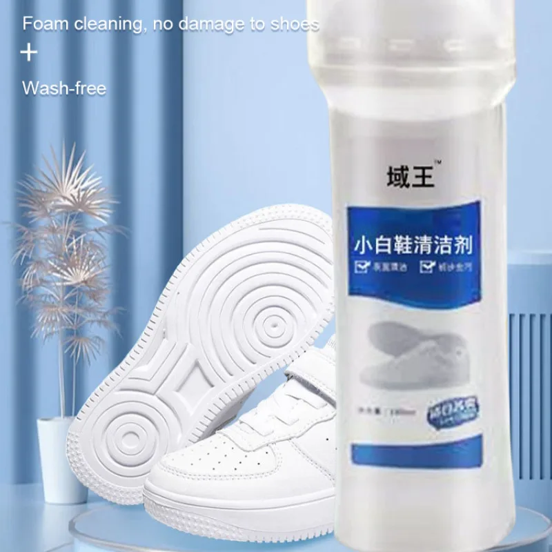 100ML Shoe Whitener Whiten Refreshed Polish White Shoe Clearning Foam White Shoes Cleaner Cleaning Tool Sneakers Care