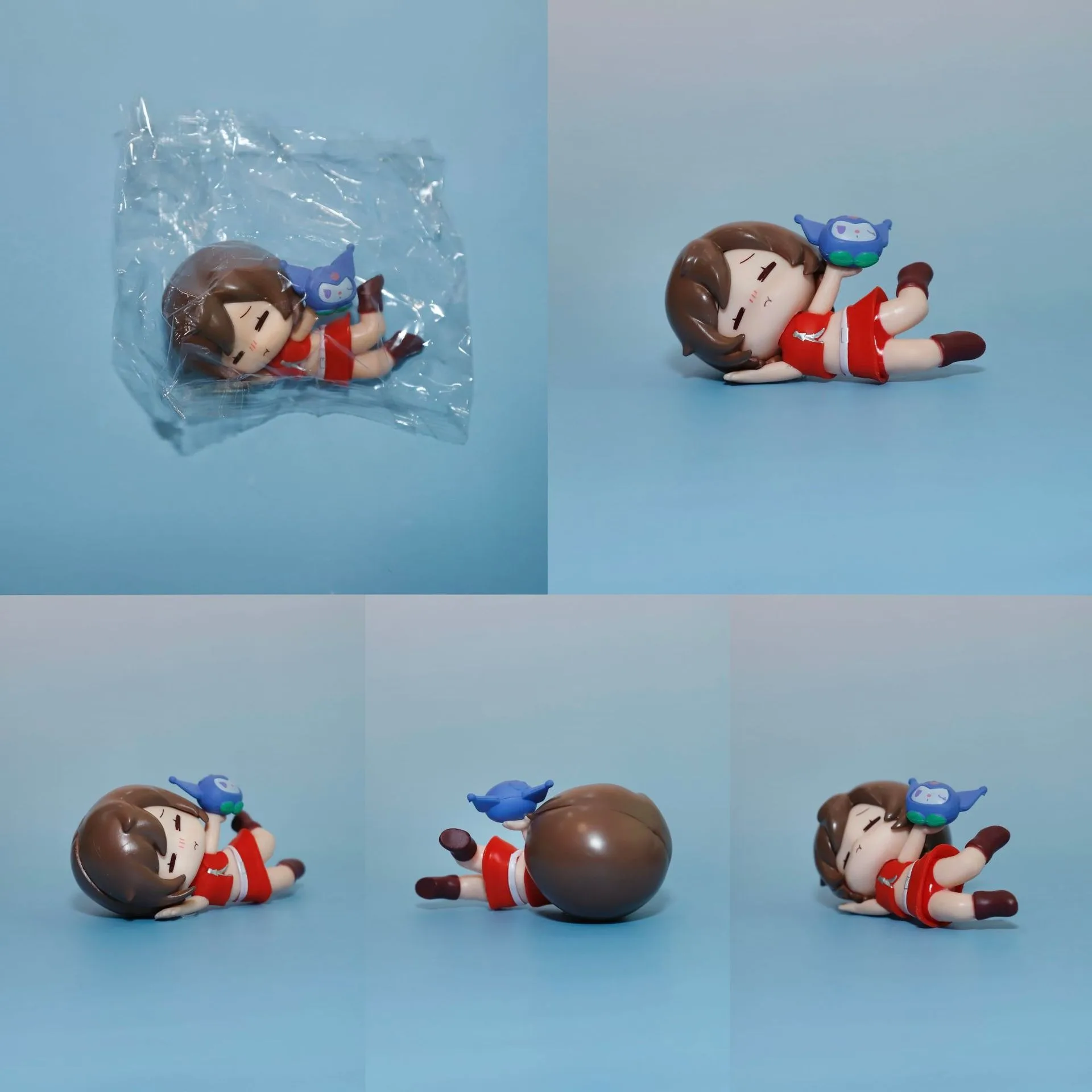 Willekeurige 1pcs Hatsune Miku Anime Meisje Figuren Fell Down Melodie Miku Model Pop Beeldjes Ornamenten Auto Decoratie Gift Kinderen speelgoed