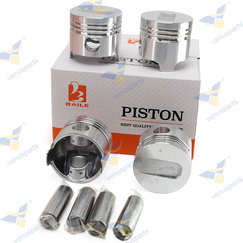 S4L2 S4L Piston With Pin Lock 4-cylinder for Mitsubishi  Engine S3L S3L2 31A17-11100 32A17-07100