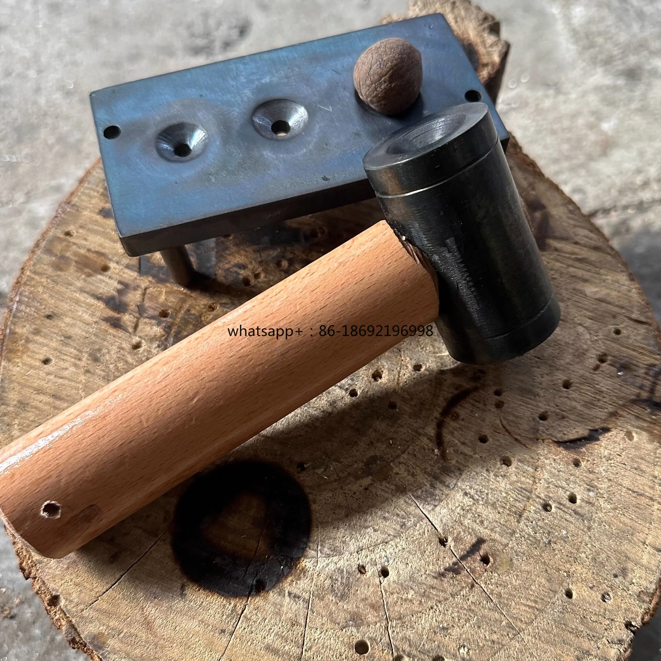 Nut Knocking Artifact, Walnut, Hawaiian, Fruit Hard, Hammer, Shell Opener, Pier Artifact