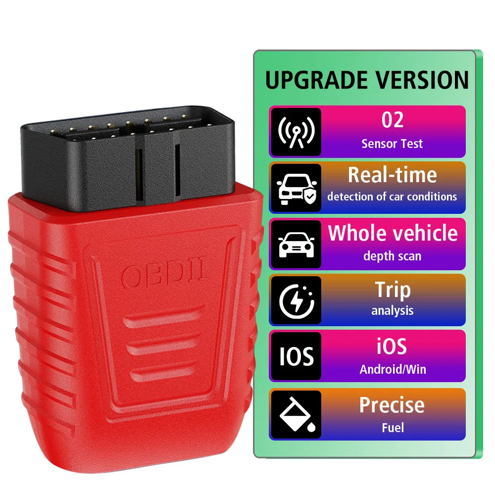

OBD2 Scanner Car Fault Diagnostic Tool AM2 Code Reader with Auto Scan Clear Error Codes