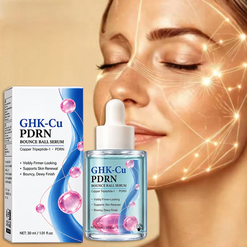 Ghk‑cu PDRN Face Serum 30ml Firming Lifting Skin Moisturizing Boost Elasticity Hydrating Face Essence For Daily Korean Skincare