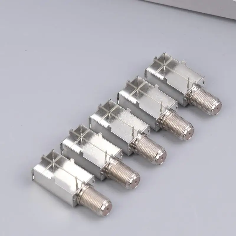 5/10 Pieces M Shielding Box Coaxial Cable Connector IF 2414F With Integrated Imperial Threaded Connector High-Speed Data