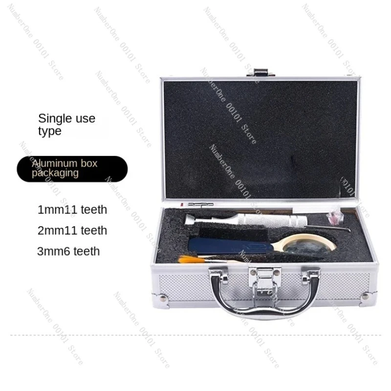 

ISO Standard QFH Cross-Cut Adhesion Tester - Complete Paint Film Detection Kit with Alloy Box Cutter & 20/25-Slot Blades