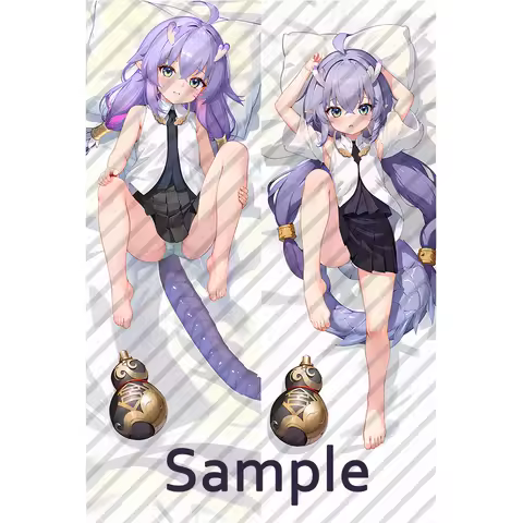 Honkai star Rail Bronya Shiratsuyu Dakimakura Pillow Case Anime Cosplay Hugging Body Accessories Gifts