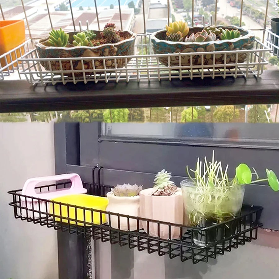 Iron Mesh Hanging Storage Rack 6