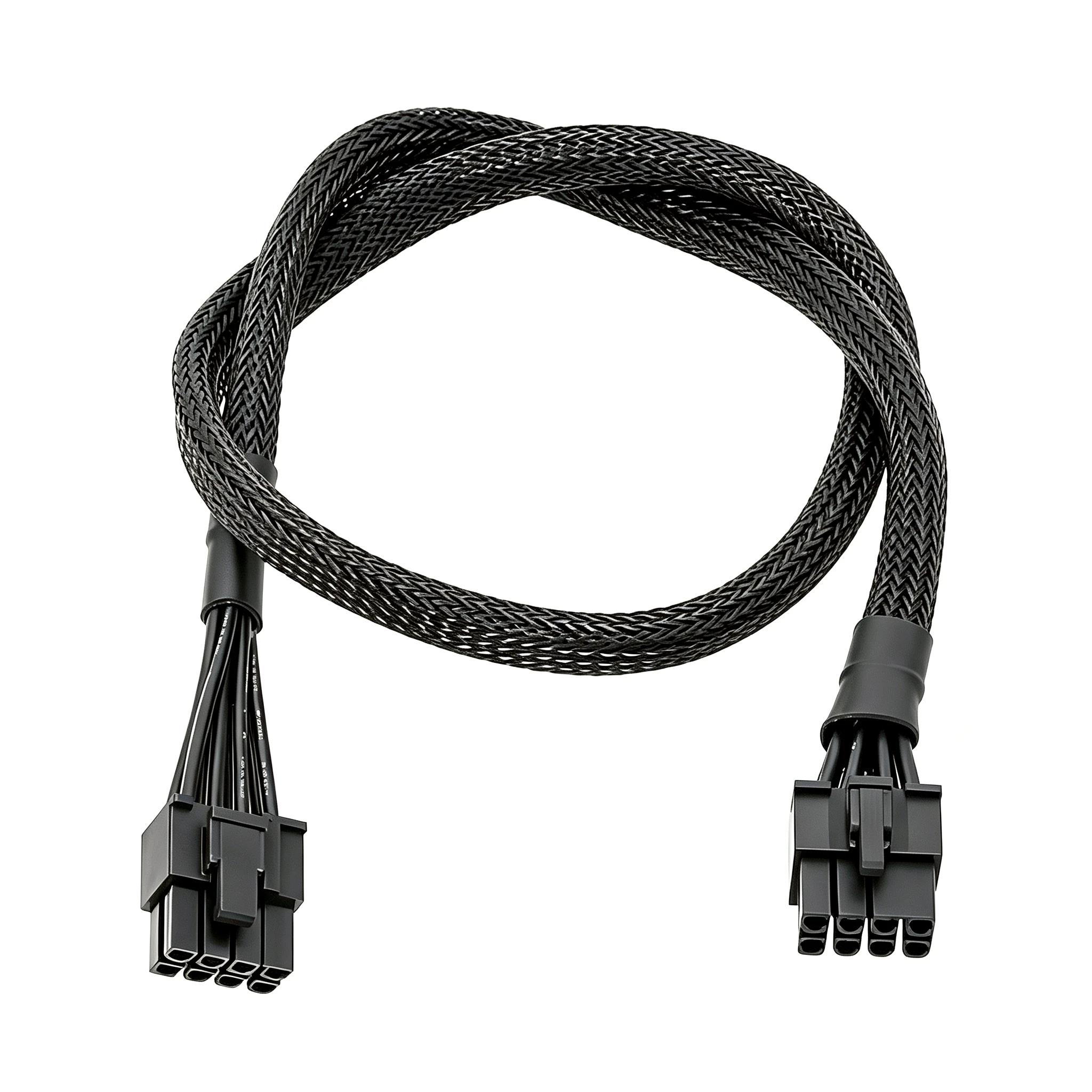 PCIe 8Pin 6+2 Sleeved Net GPU Power Cable for Seasonic CORE GX-650W/550W/500W, GM-650W/550W/500W, GC-650W/550W/500W Modular PSUs