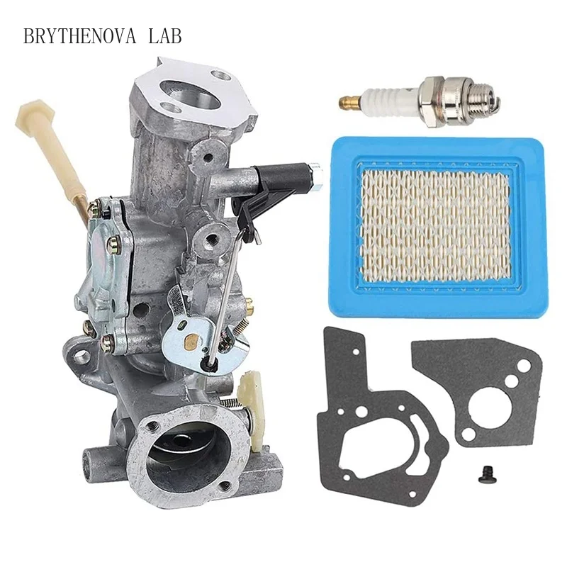 498298 Carburetor 491588S 491588 Air Filter for -Stratton 692784 495951 490533 495426 with Plug Spark Gasket