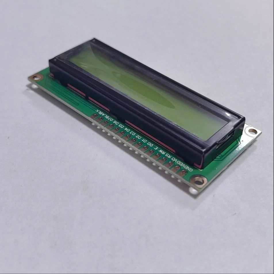Módulo LCD 1602, pantalla LCD 2x16, retroiluminación verde, placa de Monitor Lcd, módulos electrónicos