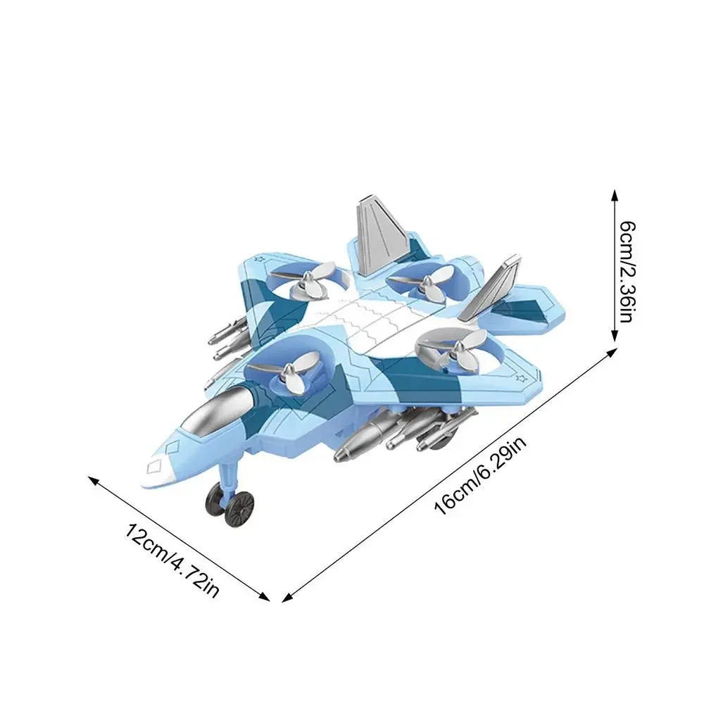 장난감 비행기 모델 비행기 장난감 스턴트 비행기 풀백 자동차 학습 및 교육 장난감 항공기 비행기 모델 생일 선물